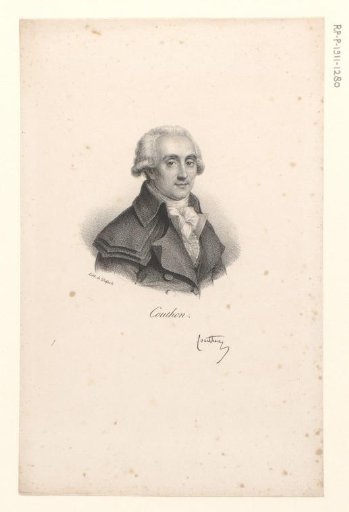Portrait of Georges Couthon