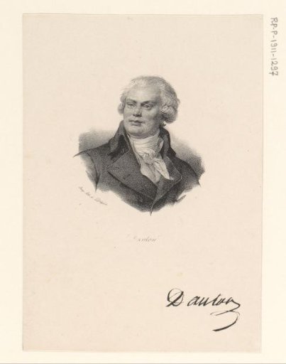 Portrait of Georges Jacques Danton