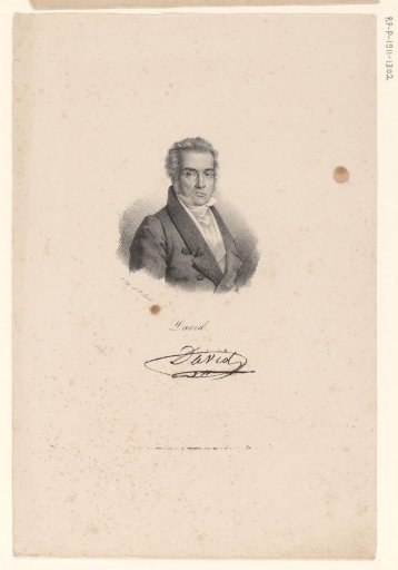 Portrait of Jacques-Louis David