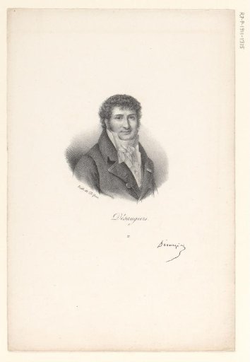 Portrait of Marc-Antoine-Madeleine Désaugiers