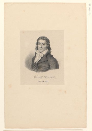 Portrait of Camille Desmoulins