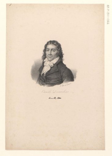 Portrait of Camille Desmoulins