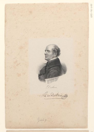 Portrait of Antoine Dubois