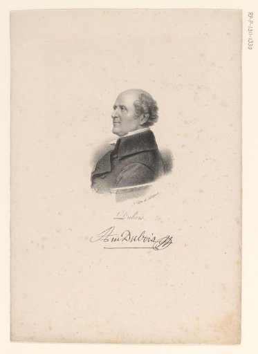 Portrait of Antoine Dubois