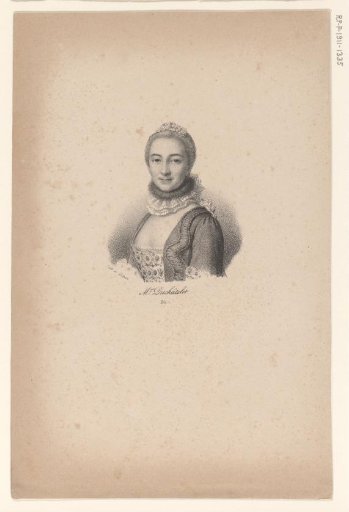 Portrait of Émilie du Châtelet