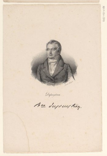 Portrait of Guillaume Dupuytren