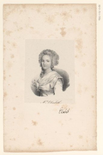 Portrait of Elisabeth of France