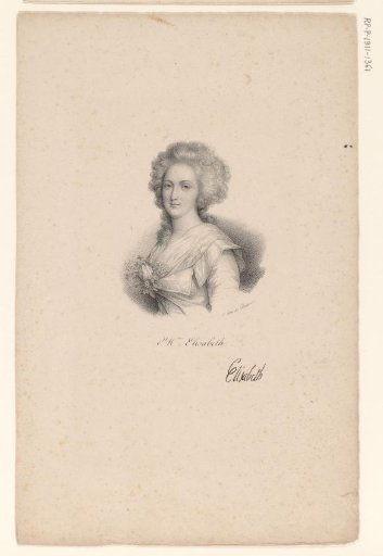 Portrait of Elisabeth of France