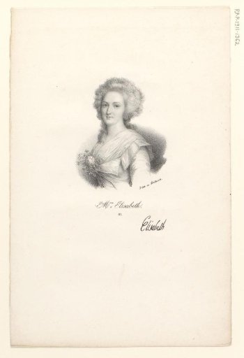 Portrait of Elisabeth of France