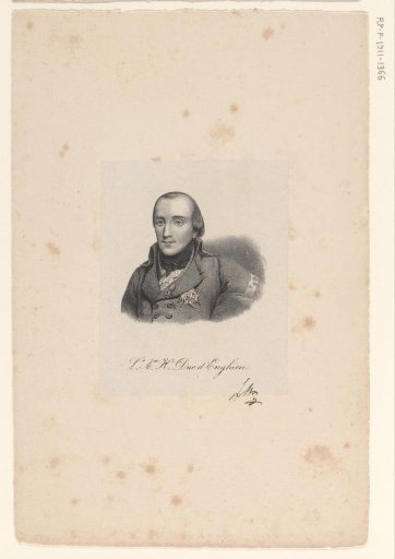 Portrait of Louis Antoine Henri de Bourbon-Condé