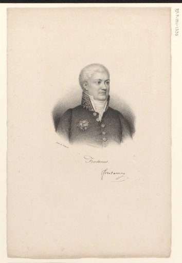 Portrait of Louis de Fontanes