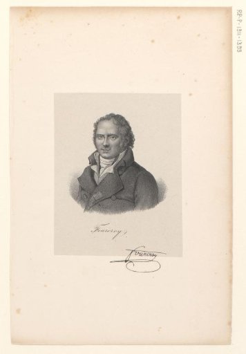 Portrait of Antoine François de Fourcroy