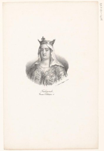 Portrait of Queen Fredegonde