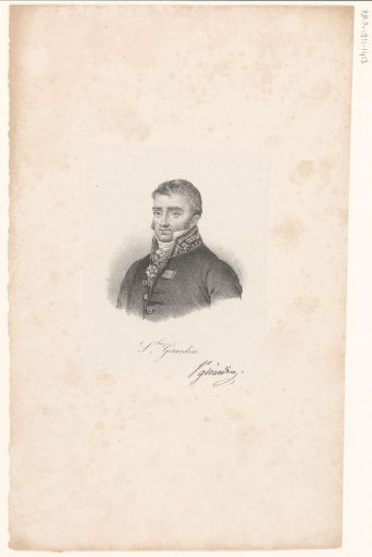 Portrait of Louis Stanislas de Girardin