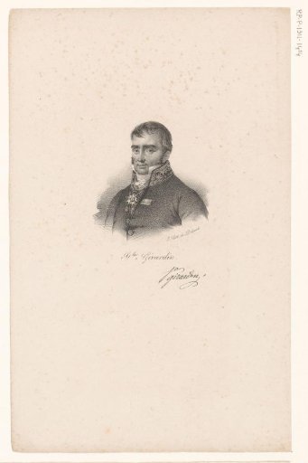 Portrait of Louis Stanislas de Girardin
