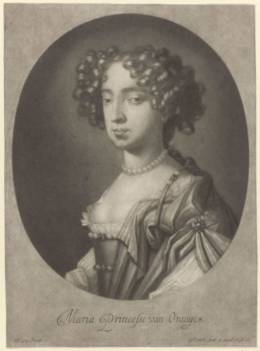 Portrait of Mary II Stuart