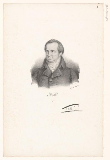 Portrait of Jean Noël Hallé