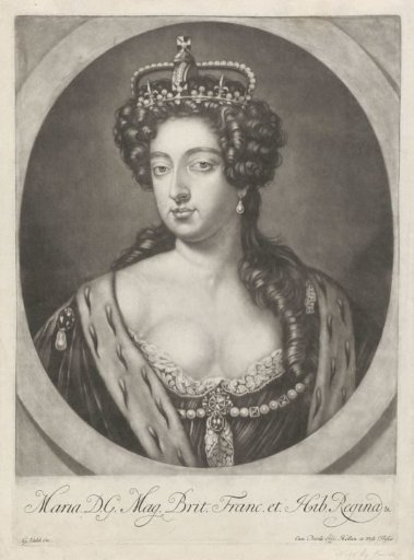 Portrait of Mary II Stuart