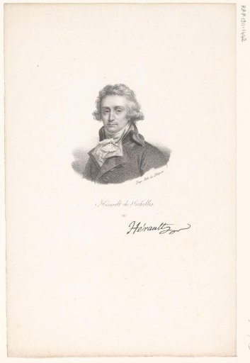 Portrait of Marie-Jean Hérault de Séchelles