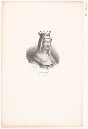 Portrait of Ermengarde of Hesbaye
