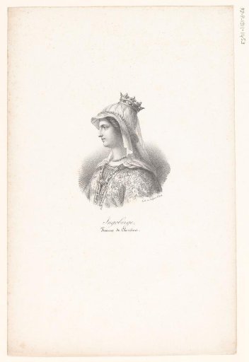 Portrait of Queen Ingoberga