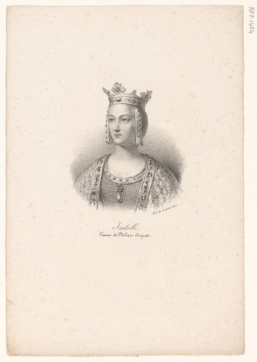 Portrait of Isabella of Hainaut