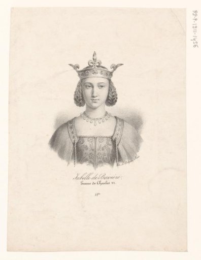Portrait of Isabella of Bavaria