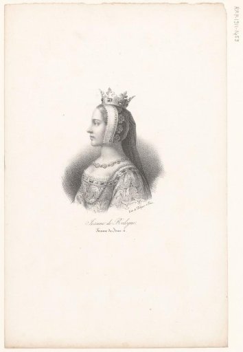 Portrait of Joan I of Auvergne