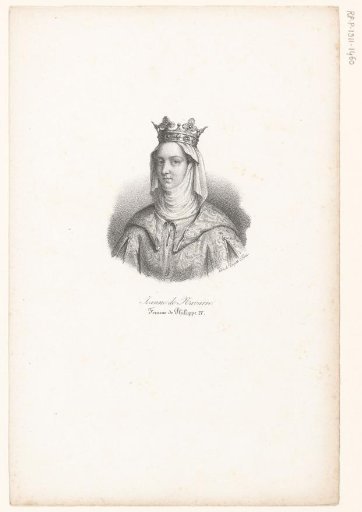 Portrait of Joan I of Navarre