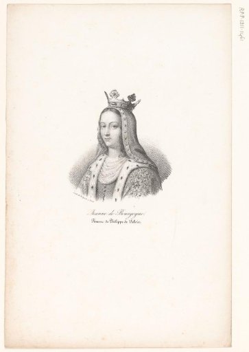 Portrait of Joan of Burgundy