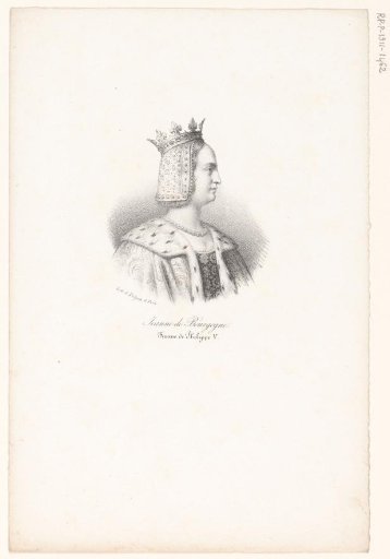 Portrait of Joan II of Burgundy