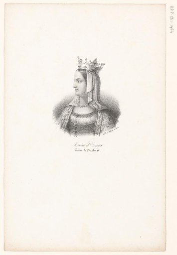 Portrait of Joan of Évreux