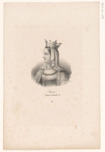 Portrait of Joan of Évreux
