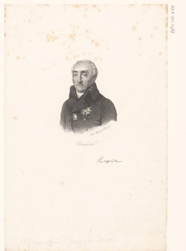 Portrait of Bernard-Germain de Lacépède