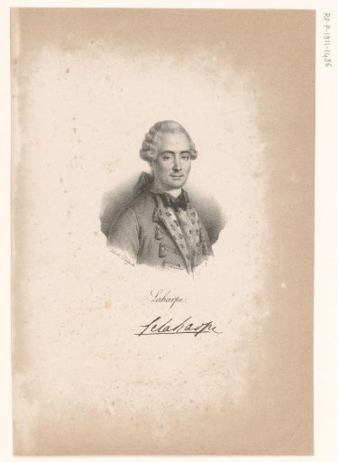 Portrait of Jean-François de La Harpe