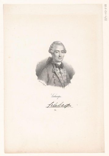 Portrait of Jean-François de La Harpe