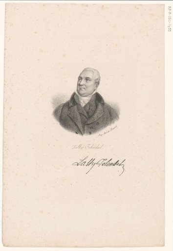 Portrait of Lally-Tolendal