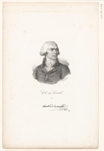 Portrait of Charles-Malo-François de Lameth