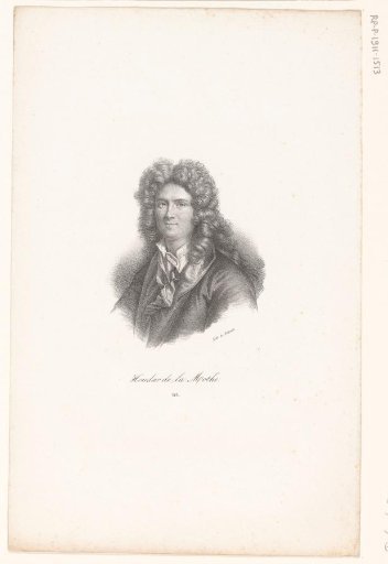Portrait of Antoine Houdar de La Motte