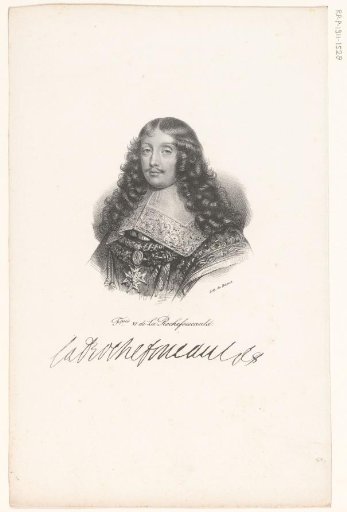 Portrait of François VI de La Rochefoucauld