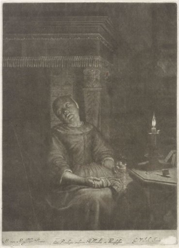 Sleeping woman