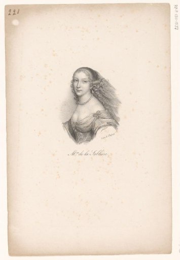 Portrait of Marguerite Hessein de La Sablière