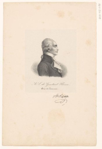 Portrait of Armand-Louis de Gontaut Biron
