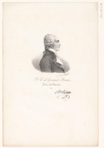 Portrait of Armand-Louis de Gontaut Biron