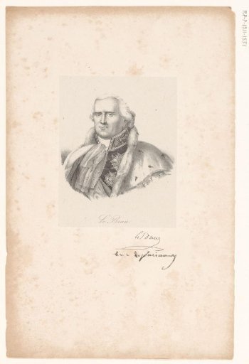 Portrait of Charles-François Lebrun