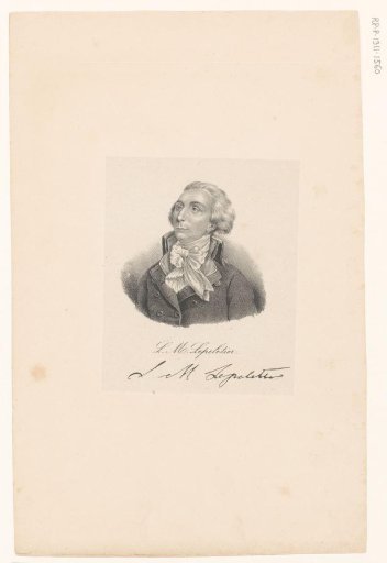 Portrait of Louis-Michel Lepeletier de Saint-Fargeau