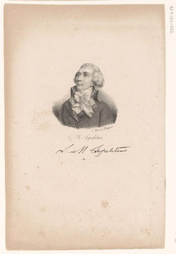 Portrait of Louis-Michel Lepeletier de Saint-Fargeau
