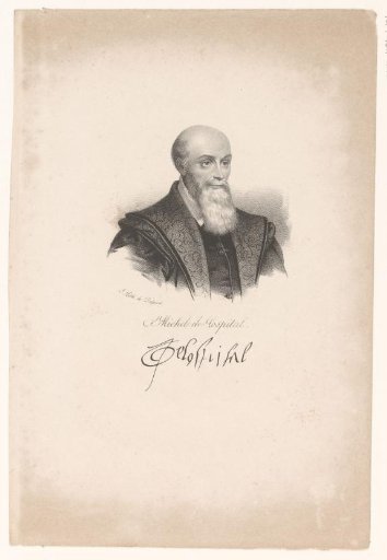 Portrait of Michel de l'Hospital