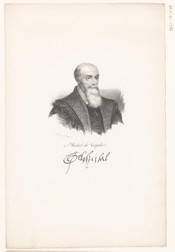 Portrait of Michel de l'Hospital