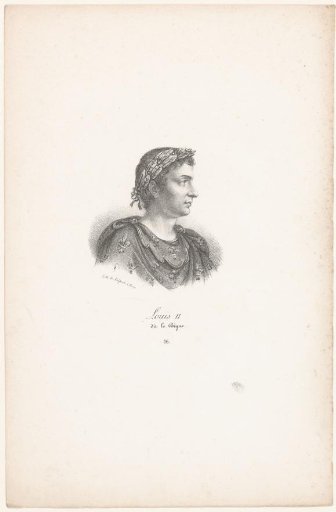 Portrait of Louis the Stammerer
